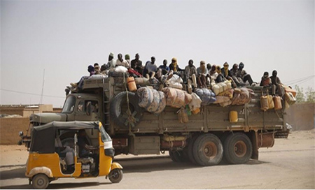 Migrantes de África Más de 23 migrantes muertos por accidente de un camión en Libia